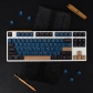 New Samurai Red/Blue GMK 104+26 Full PBT Dye Sublimation Keycaps for Cherry MX Mechanical Gaming Keyboard 68 87 104